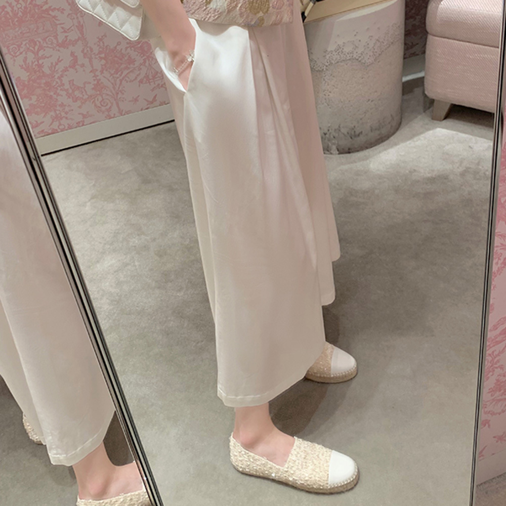 Round Headed Xiaoxiang Woven Fashionable Designer Slippers Casual Beach Vacation Single Shoes Thick Soled Fisherman Women s Shoes 2025 New Item