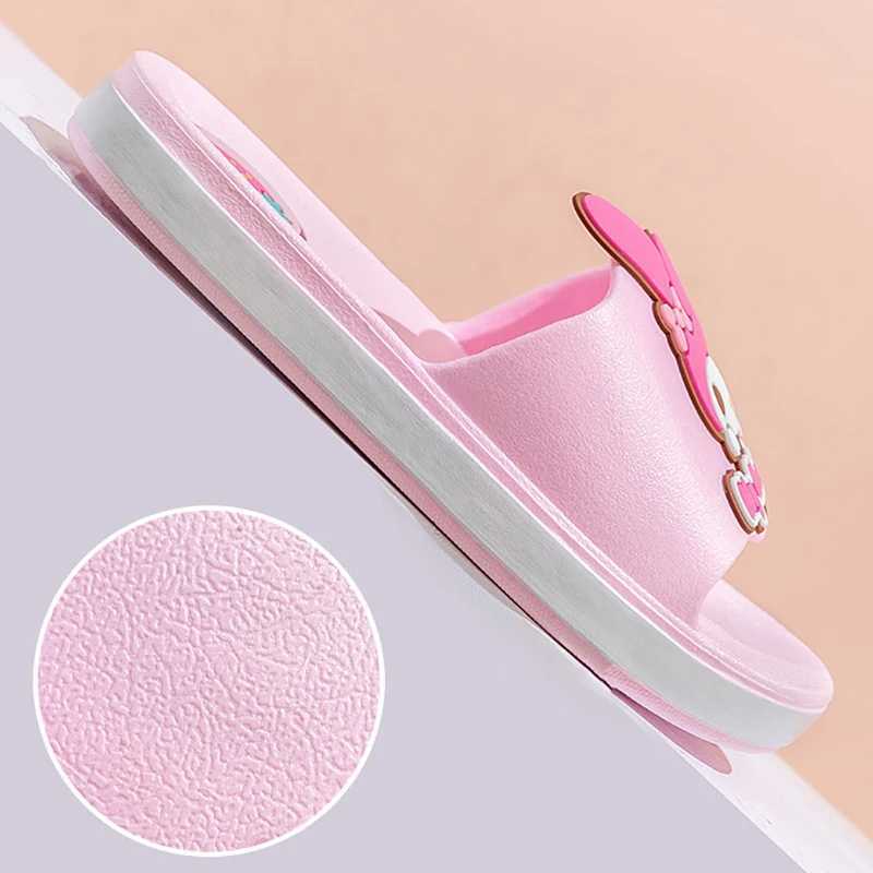 Cute Cartoon Indoor Childrens Slippers Bathroom Non-Slip Wear-Resistant Slippers For Boys And GirlsT250311