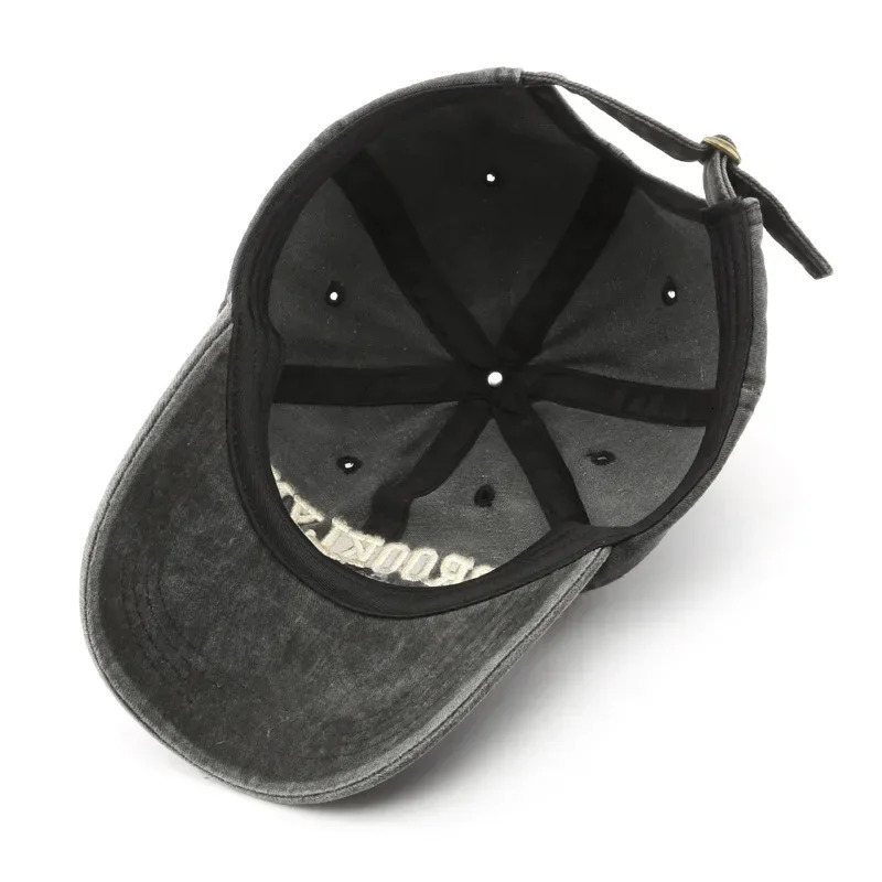 Retro womens baseball cap pure cotton dad embroidered hat seasonal casual snaps summer sun neutral gorilla 250311