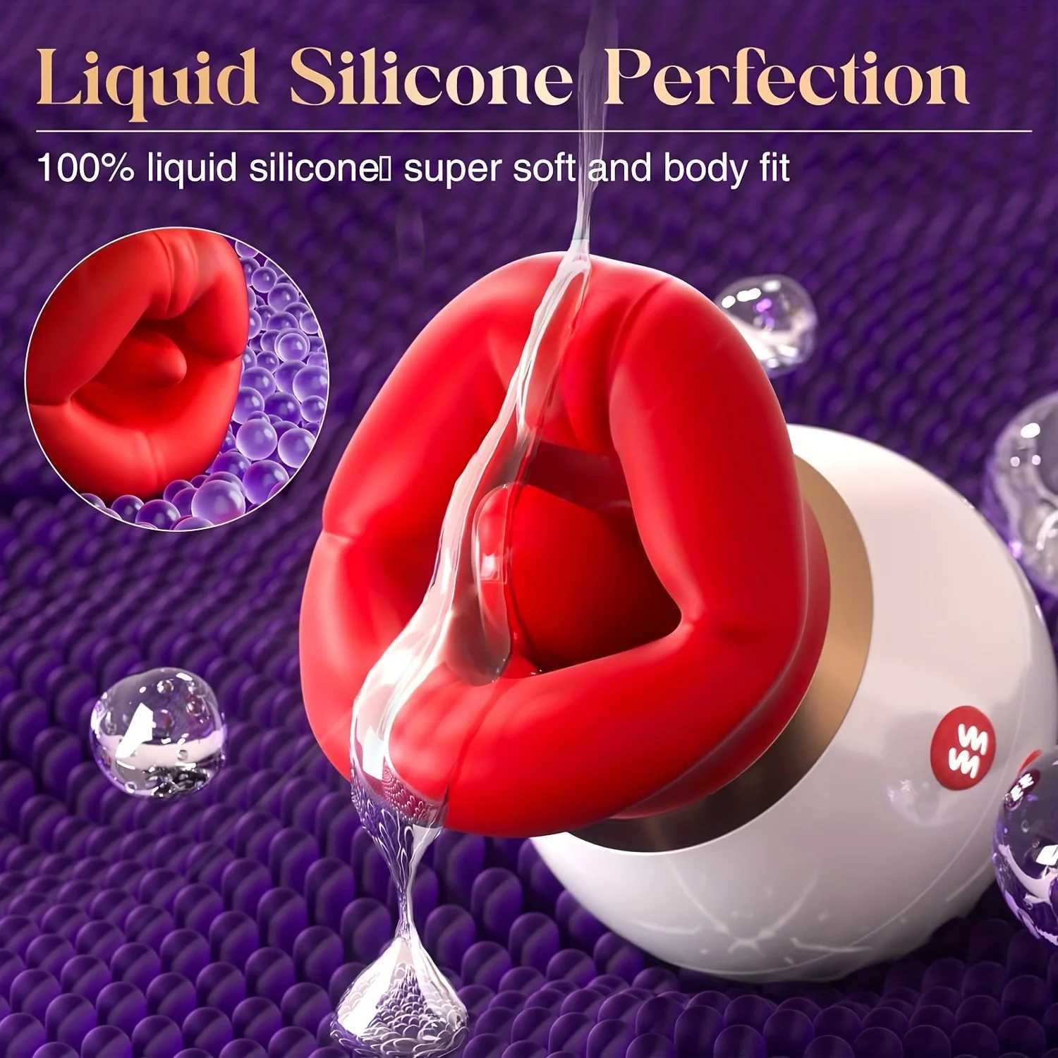 Big Mouth Sucking Licking Vibrator For Women Clitoris Stimulator Female Oral Nipple Massager Vagina Masturbators Adult Sex ToysXJ250311