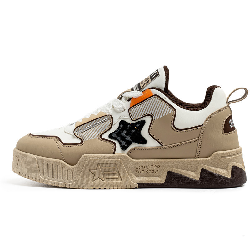 Men's Sports Shoes 2025 Designer's New Breathable Sports Casual Board Shoes, Star Trend Versatile Youth Niche Design Fashion Shoes