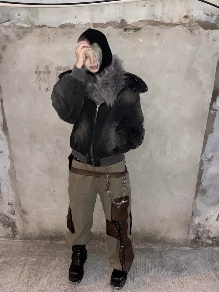 Punk Style Mens Pants Chain Multifunctional Collocation Heavy Metal Ones Waist Fashion Accessories y2k Key Chain 250303