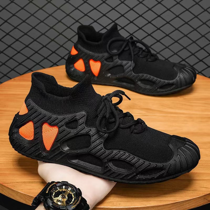 Classic Men's Woven Socks Sports Shoe Designer 2025 New Casual Comfortable Lightweight Running Shoes Multifunctional Outdoor Shoes Fashionable Da