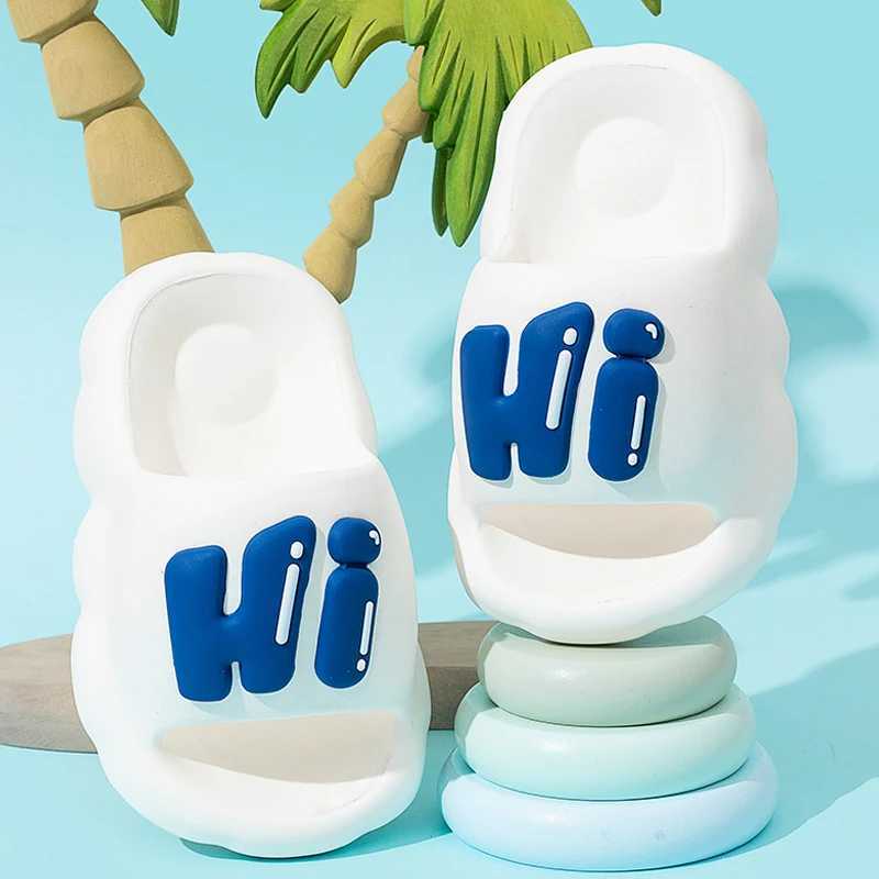 New Summer Aged 3-11 Children Slippers Fashion Comfort Sandals For Girls And Boys Non-slip Seabeach Flip Flops Home Kids ShoesT250311