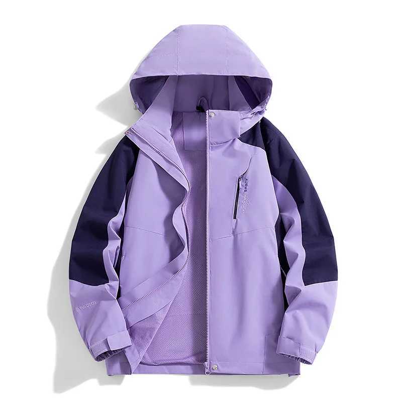 Women Waterproof Hiking Jackets Tactical Jacket Autumn Fashion Running Jackets Sports Coat Women ClothesT250311