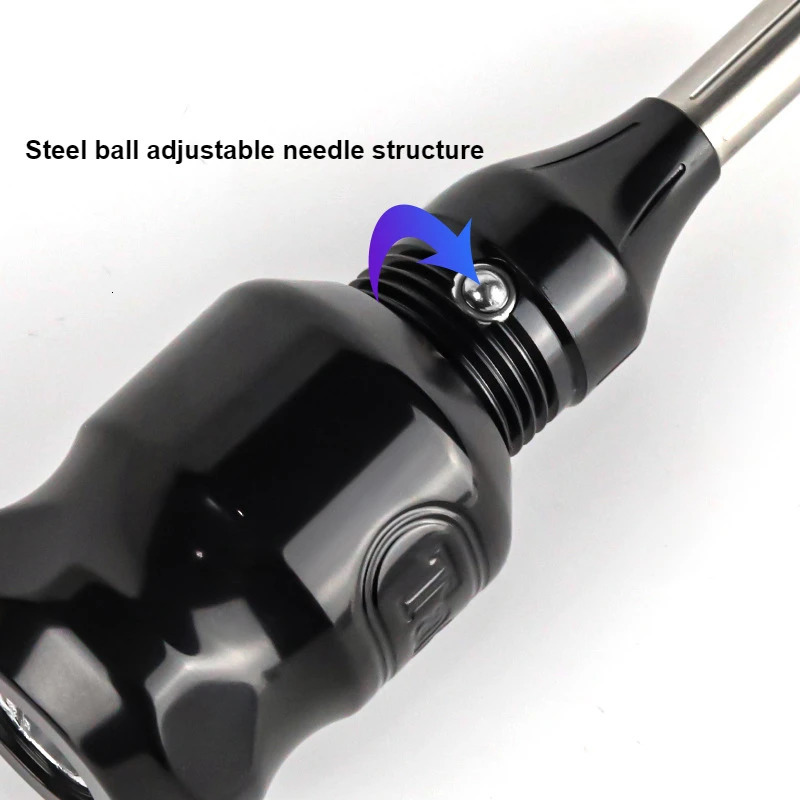 32MM Aluminum Alloy Tattoo Grip With Back Stem Aluminum Alloy Handle Grip Tattoo Tube Tip Two Colors Body Art Supplies Artists 250306