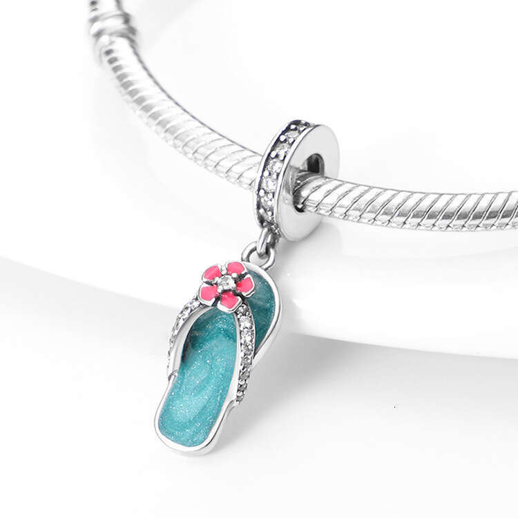 925 Sterling silver slippers ice skates Charms jewelry accessories charms beads fit bracelets necklaces key chains DIY Jewelry gift for women