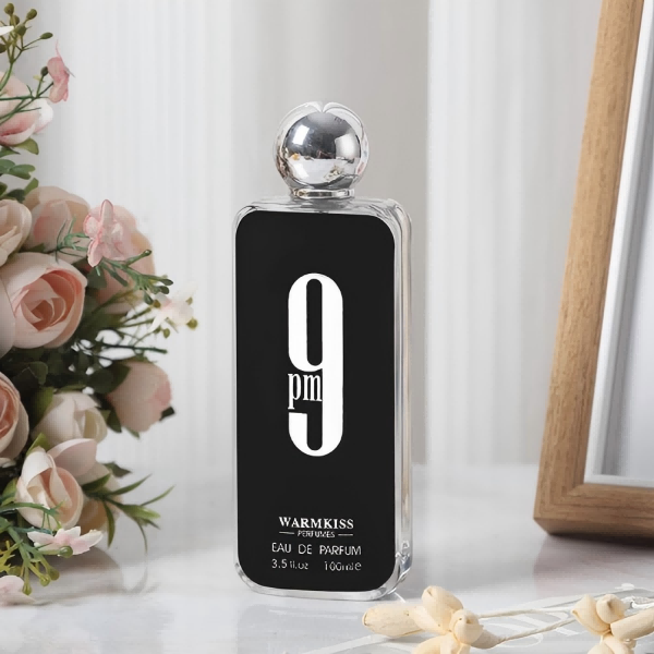 Men's Eau de Parfum - Diviloo 9 PM Neutral Scent, Long Lasting Fragrance, 100ml Bottle