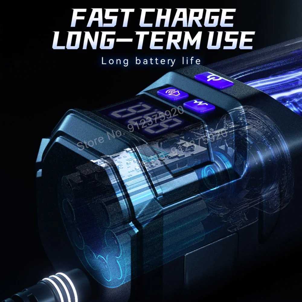 Automatic Male Masturbator Vibration Blowjob Sex Machine Real Oral Vagina Masturbation Cup for Men Pocket Pussy Vibrating Toy W250311