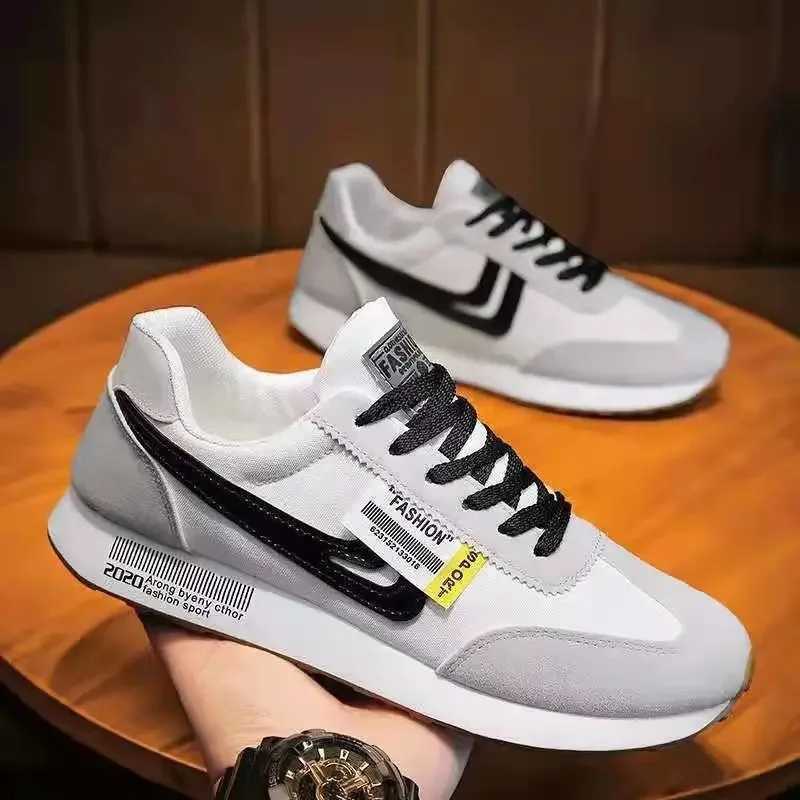 Sneakers Brand Men Shoes for Men Autumn Light Lace-up Sports Shoes Outdoor Ather Casual Shoes Man Running Shoe Tennis Masculino W250311