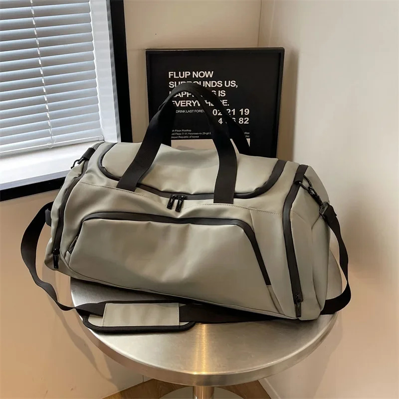 business travel bag highend crossover fitness dry wet separation large capacity portable luggage 250311