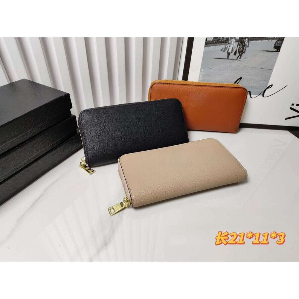 Wallet wholesale trend for foreign trade, multi slot new portable coin purse, embroidered diamond grid soft leather women's wallet