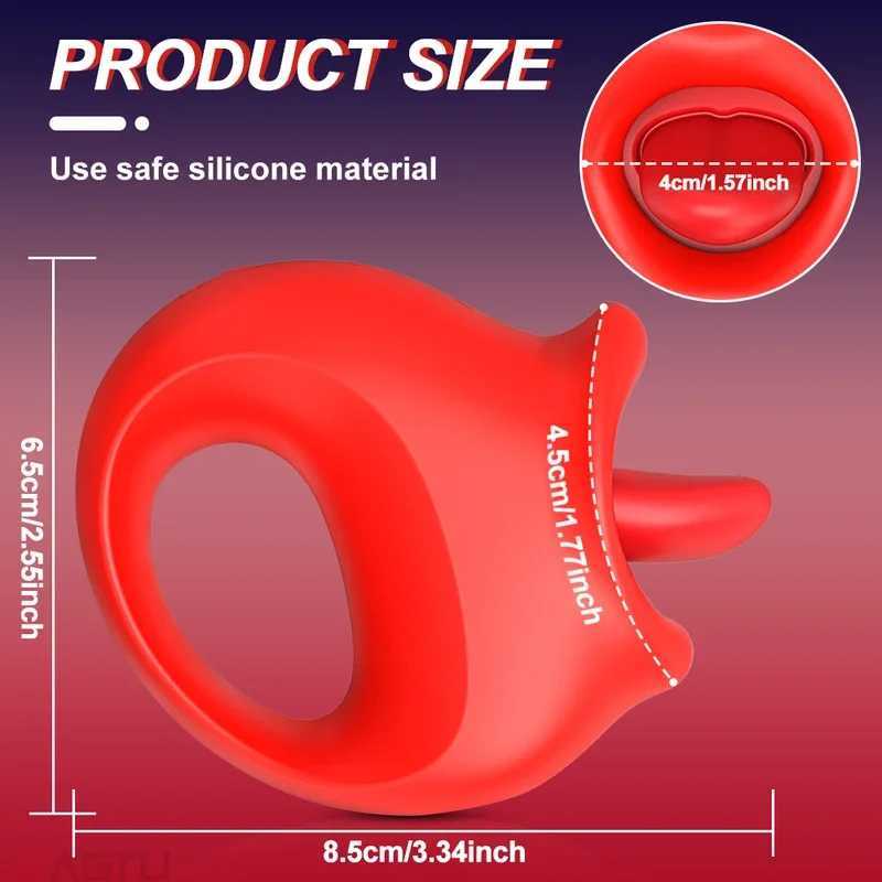 Swing Women Tongue Licking Oral Nipple Stimulator Masturbator Sex Toys for Female Adults GoodsXJ250311