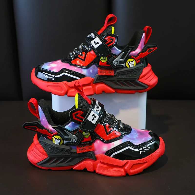 A new pair of boys sports shoes dad shoes casual shoes boys mechanical sle outdoor shoes running shoesXJ250311