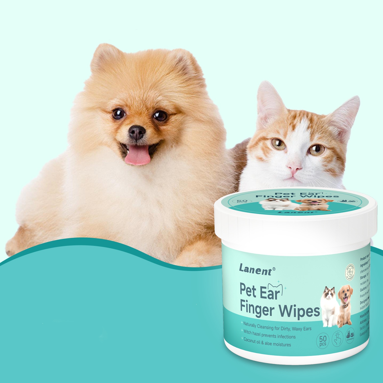 Pet ear cleaning ear drops cat and dog ear wax removal ear mite cleaning ear canal cleaning solution Cat Grooming