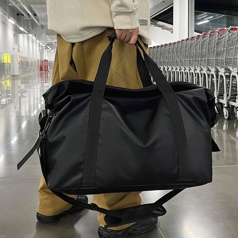 Oxford Travel Bag Handbags Large Capacity Carry On Luggage Bags Men Women Shoulder Outdoor Tote Weekend Waterproof Sport Gym 250311