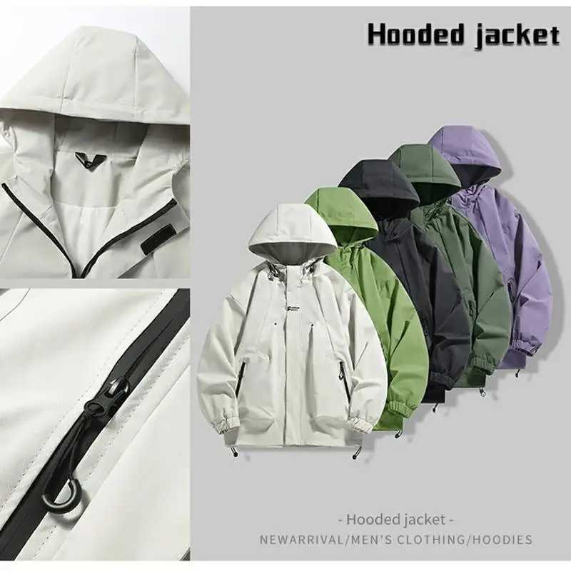 Spring Autumn Outdoor Fashion Trend Couple Mountaineering Sports Windproof Waterproof High Quality Mountaineering ClothesT250311