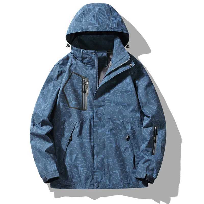 Spring and Autumn Mens and Womens New Style Jackets Thin Hooded Jackets Waterproof Outdoor Sports Mountaineering SuitsT250311