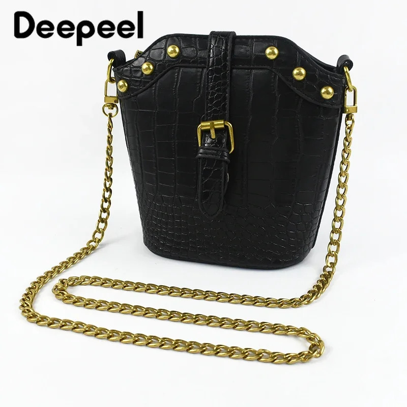 10mm Metal Bag Chains Replacement Purse Chain Handle Shoulder Crossbody Handbag Belts Straps DIY Bags Hardware Accessories 250311
