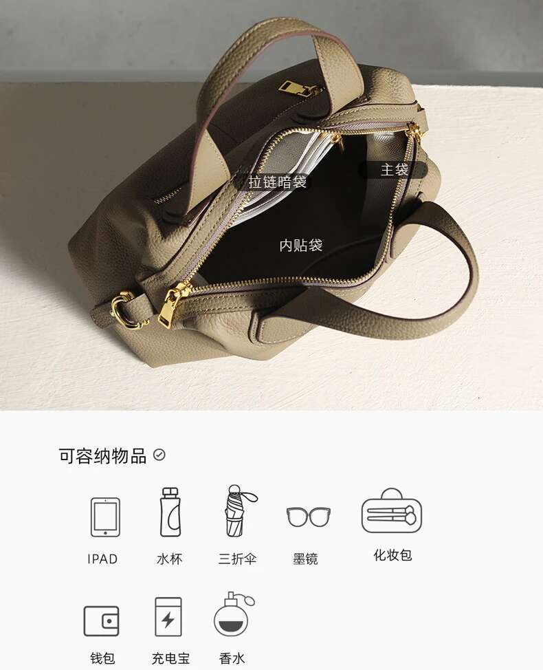 2025 New Arrival Women's Premium Leather Tote Bag - Oversized Convertible Shoulder Purse With Stylish Commuter Design