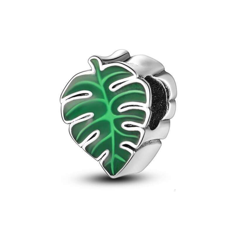 925 Sterling Silver Cute Mushroom Charms Cactus pendant Bicycle beads DIY bracelet necklace for women jewelry making gift