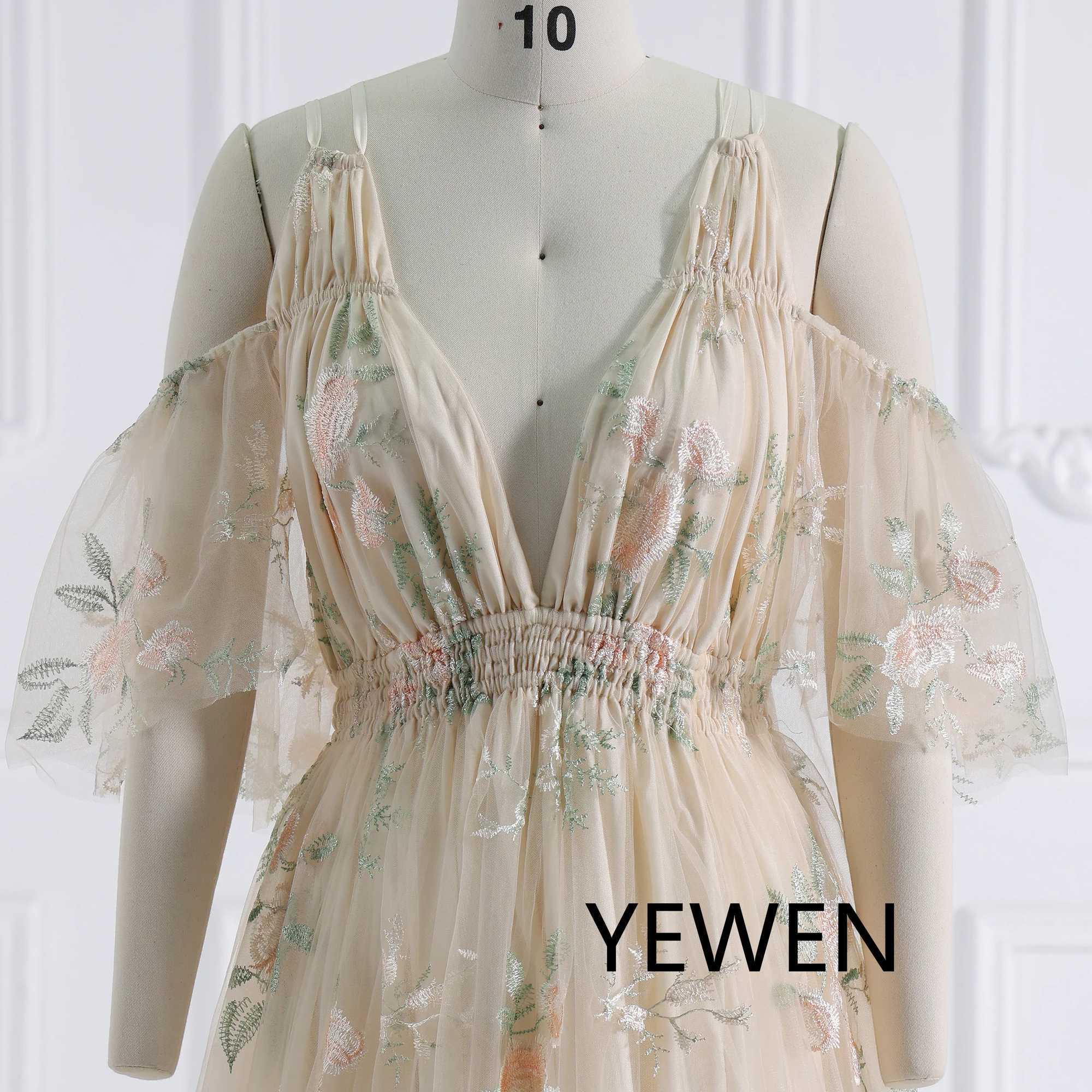 Boho Chic Elegance Embroidery Lace Tulle Maternity Photoshoot Dress Maternity Dress YW231158 X250224