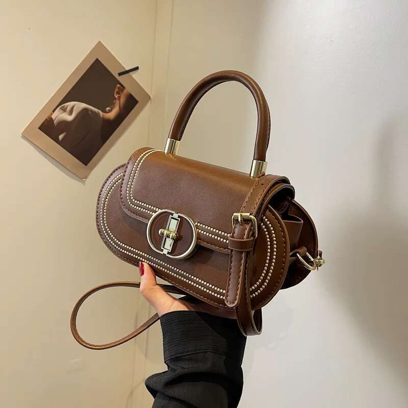 trend New Handbag Retro Girl leisure Underarm European Women s Designer Trendy Fashion Hundred Shoulder Crossbody Bag
