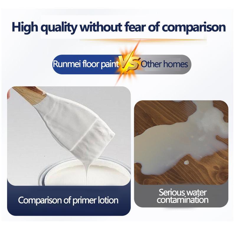 Waterborne Epoxy Floor Paint Cement Floor Paint Indoor Household Waterproof Factory Workshop Floor Resin Paint 2 Component 5 KG factory direct sales