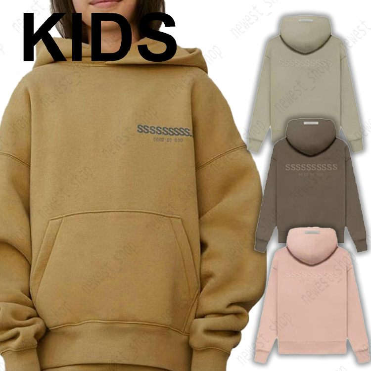 kids boys girls hoodies classic letter oversize loose hooded sweatshirts PULLOVER children street skateboard pink yellow baseball cotton clothes hoody