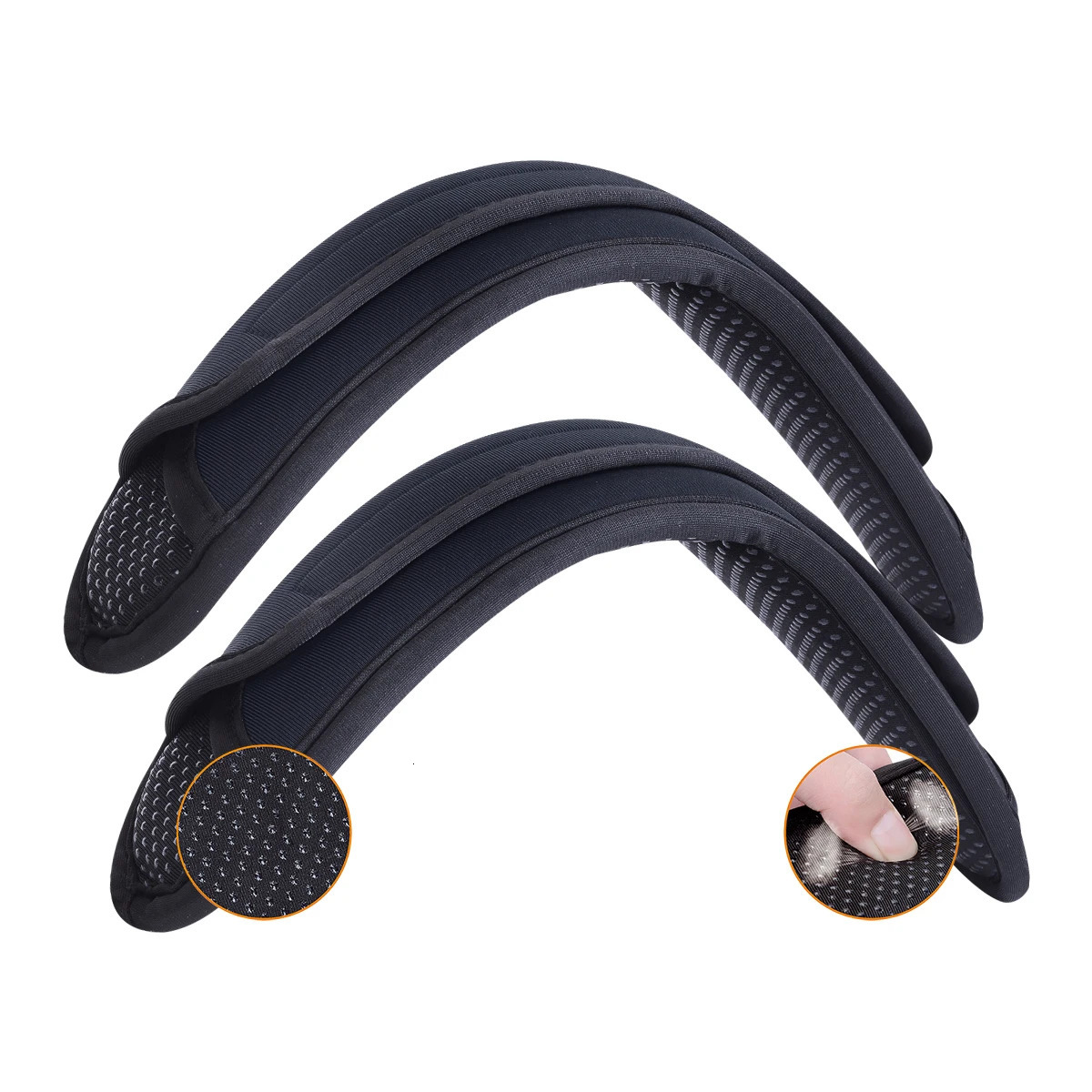 2 Pack NonSlip Universal Shoulder Pads Thick Backpack Strap for Bags Guitar Straps Computer etc Remova 250311