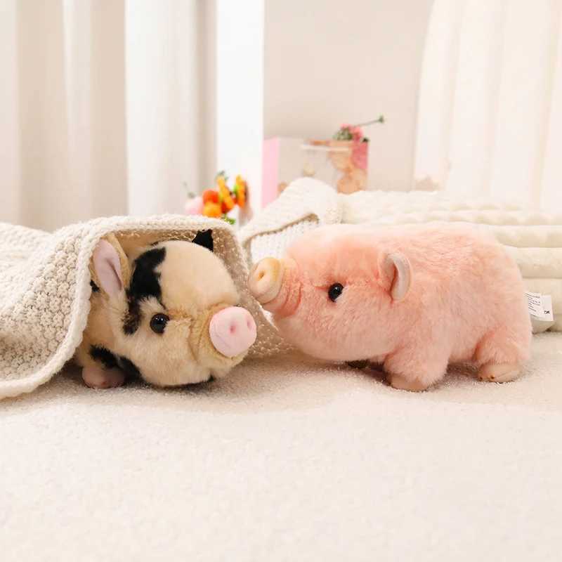 Kawaii Mini Pig Toys Stuffed Animal Plush Toy Gifts for Girls Boys Birthday Gifts Lovely Baby Pig Toys Doll Hug ToysT250310