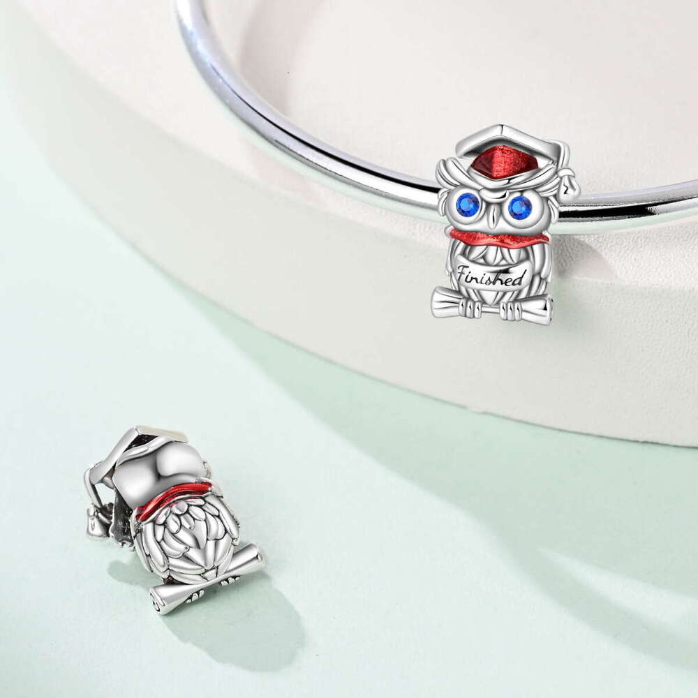 DIY Jewelry Accessories charms Bracelet Travel Camera Email Graduation Heart Pendant Beads 925 Sterling silver fashin jewelry gift for women