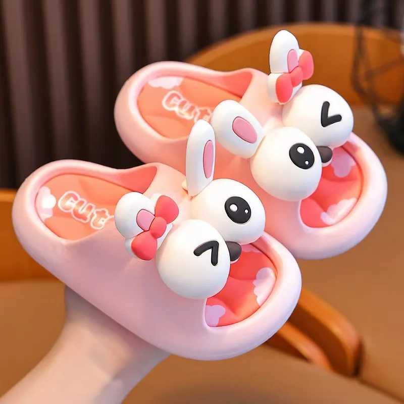 Childrens Fashion Cartoon Sandals and Slippers Summer Boys and Girls Anti Slip Soft Soles Infants Children Hole Shoes Size24-39T250311