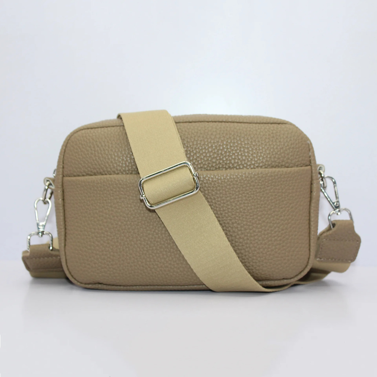 Simple Leather Crossbody Bags For Women Fashion Lady Solid Color Shoulder Bags All-match Small Square Bags Female Casual Handbag 250310