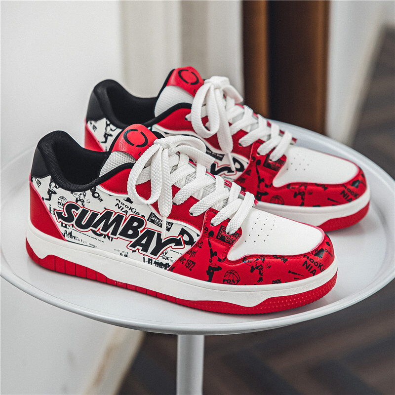 China-chic Board New Breathable Low Top In Spring 2025 Youth Men's Sports Students Casual Fashion Shoes
