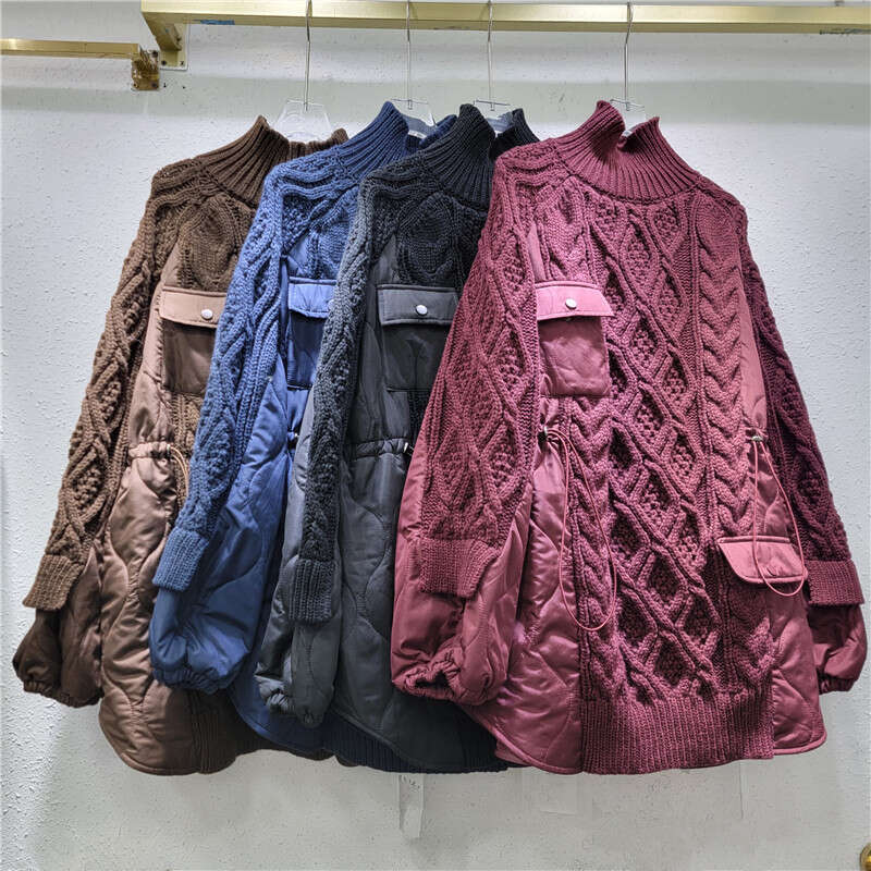 Unique Niche Design, Woven Warm Long Sleeved Sweater For Women In Autumn Winter, Casual Versatile, Slimming And Age Reducing, Instagram Trend