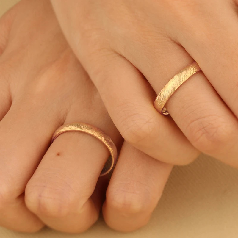 ner Handcrafted Simple Classic Fingerprint Texture S925 Sterling Silver Mens Couple Rings Engraved Gift 250213