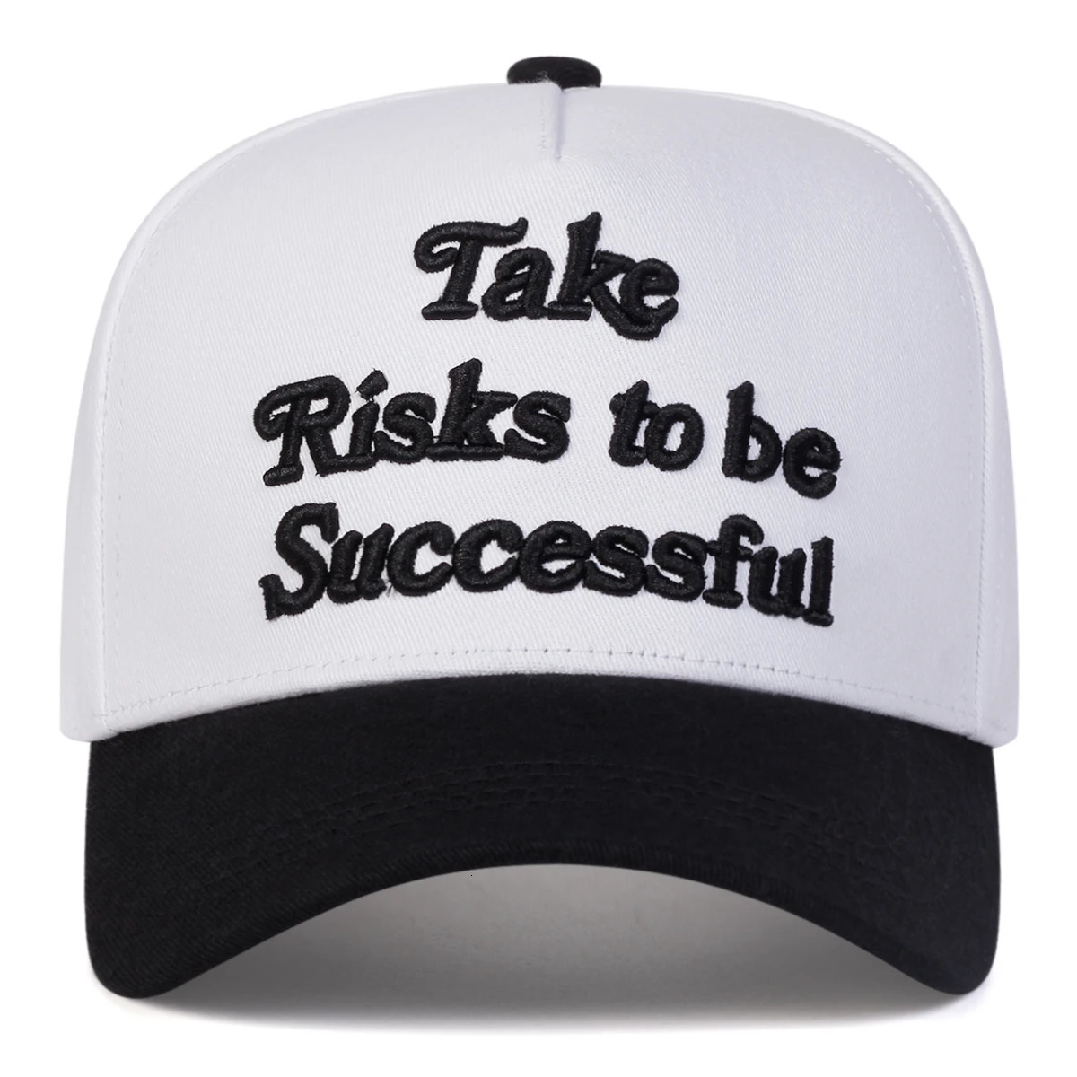 Unisex Take Risks To Be Successful Embroidery Baseball Caps Spring Autumn Outdoor Adjustable Casual Hats Sunscreen Hat 250311