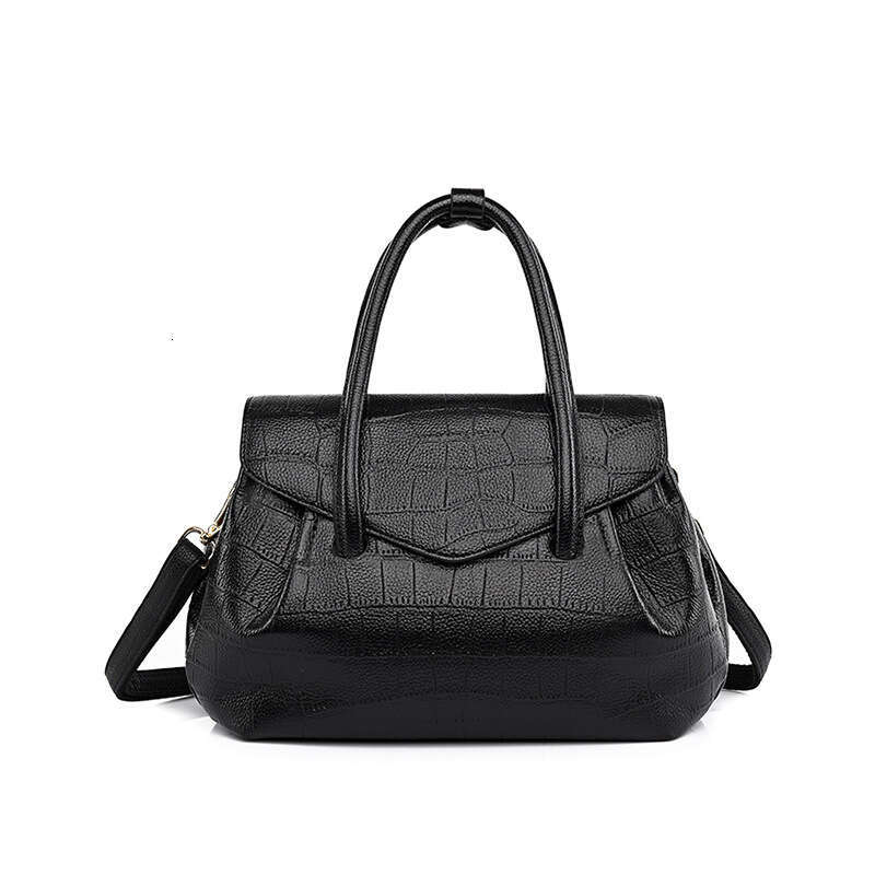 Women's Bags New large capacity handbag for women, versatile and high-end women's handbag, crocodile patterned tote bag, can be carried on o