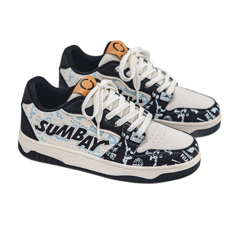 China-chic Board New Breathable Low Top In Spring 2025 Youth Men's Sports Students Casual Fashion Shoes