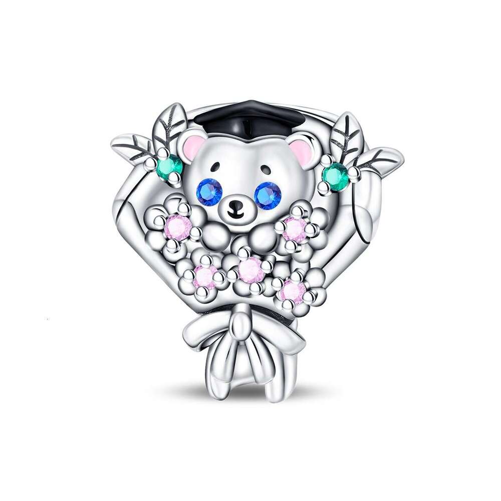 DIY Jewelry Accessories charms Bracelet Travel Camera Email Graduation Heart Pendant Beads 925 Sterling silver fashin jewelry gift for women