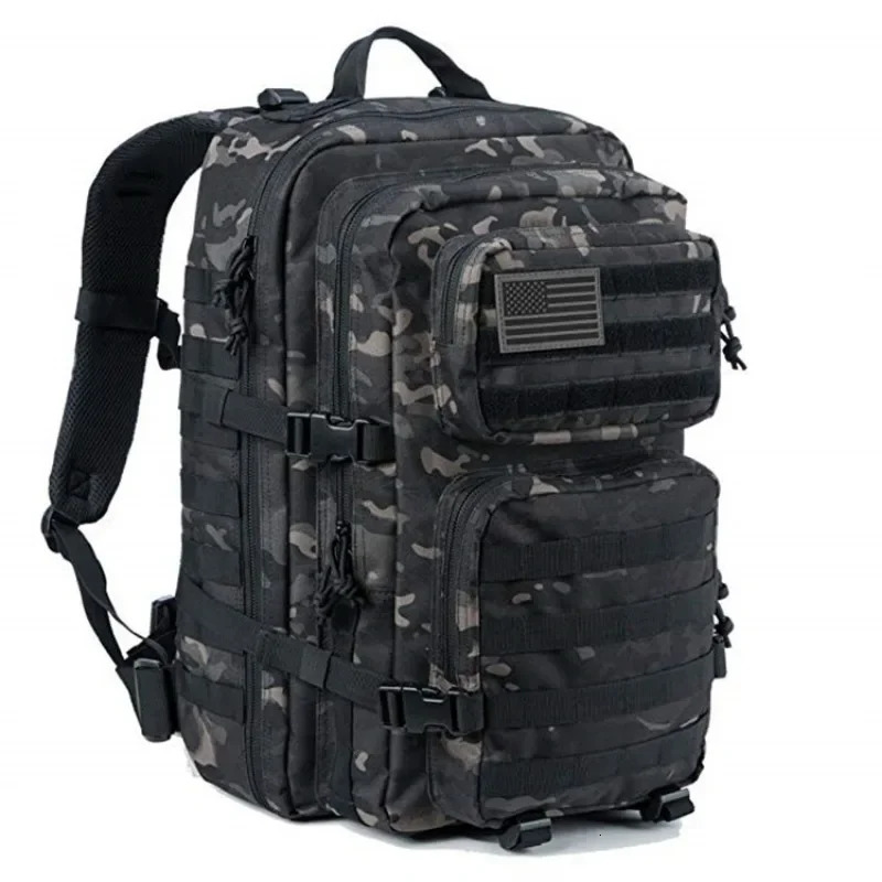 Mountaineering Shoulder Bag Outdoor 3P Attack Tactical Backpack Multifunctional Large-capacity Field Camping Waterproof Sports 250305