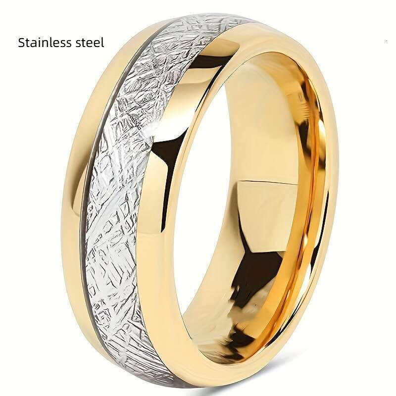 Silver Chen Jewelry Temu Gold Zircon Pair Couple Ring