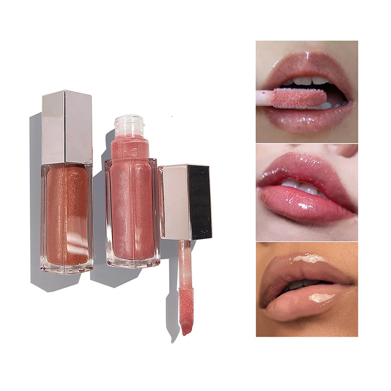 Gloss Bomb Universal Lip Luminizer 9 Colors Non-Sticky Moisturizing Lip Gloss Plumping and Long-Lasting Glitter Liquid Lipstick 250311