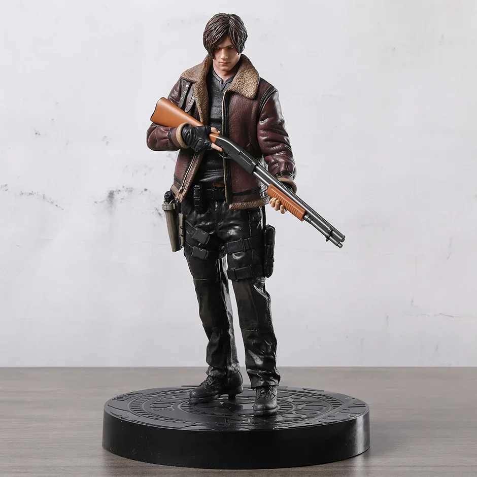 Movie Game Leon Kennedy 1/6 Scale Figure Figurine PVC Model Decoration Statue Gift ToyXJ250311