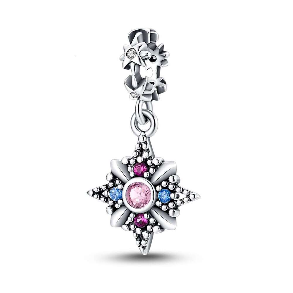 Hot selling Classical Series Romantic Starlight Charms Pendant Fit 925 Sterling Silver beads Bracelet DIY for women fashion jewelry gift