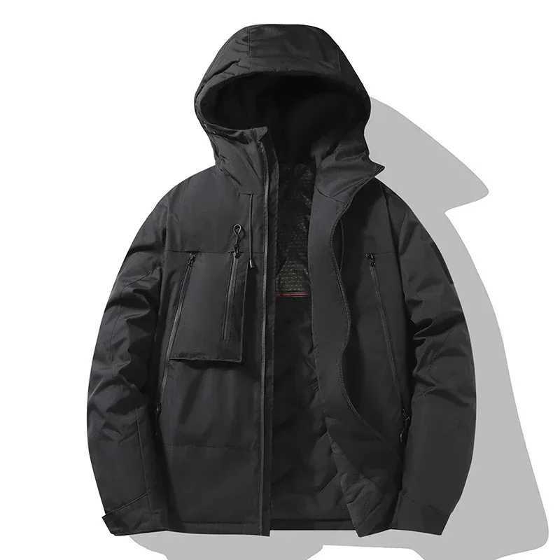 Winter Windproof Jacket Mens Outdoor Hiking Waterproof Graphene Warm Cotton Padded Coat Couples Fashion Ski Thickened ParkaT250311