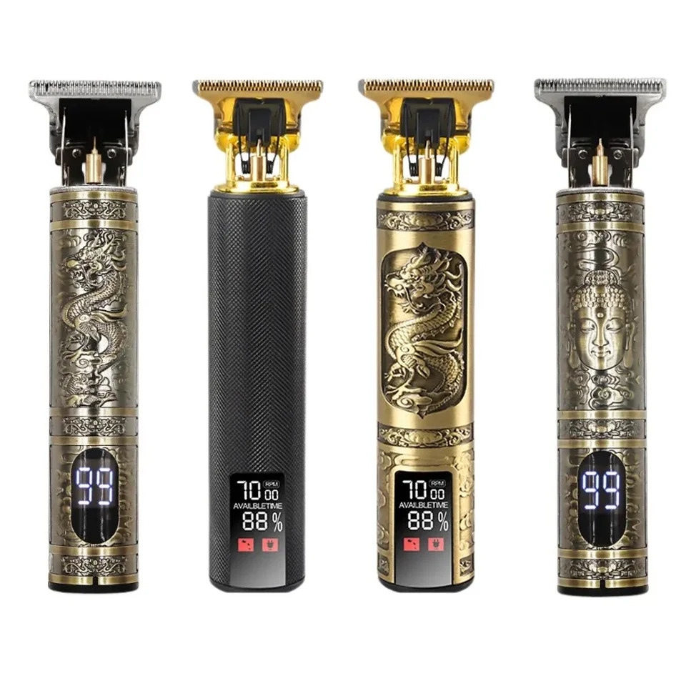 Electric LCD T9 Professional Beard Shaver Hair Clipper Haircut Mens Shaving Machine Blendjet 250311 C260312
