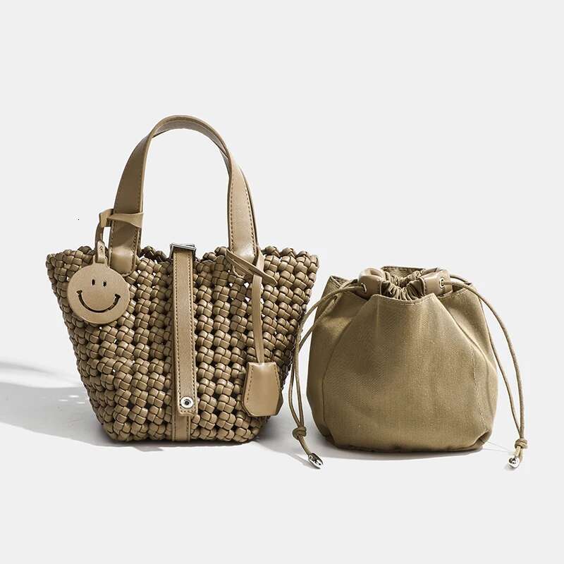 2025New Women's Shoulder Bag Smig Face Ornament Tote Windmill Structure Style For Women Fashion Elegant Handbag