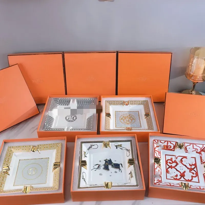 European Entry Lux Cigar Ashtray Large Ashtray Personalized Creative Home Living Room and Hotel-2